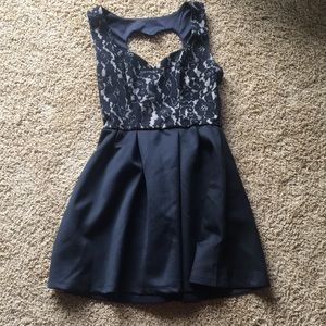 Black Lace Dress